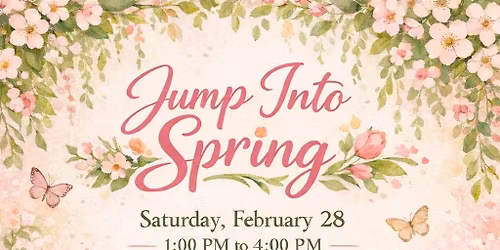 Jump Into Spring - Shop & Stroll