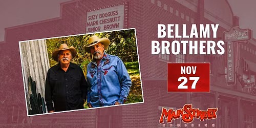 Bellamy Brothers | LIVE at Main Street Crossing