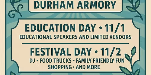 Vegfest Expos - Durham Armory