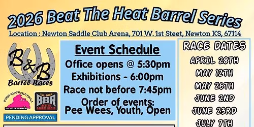 Beat The Heat Barrel Series - Newton KS