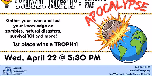 Family Trivia Night: Surviving the Apocalypse