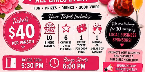 Camellias Cafe Bingo Night
