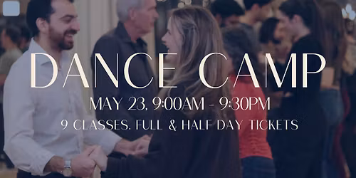 Ballroom, Latin, Swing Dance Camp