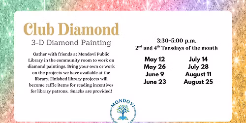 Club Diamond: 3-D Diamond Painting
