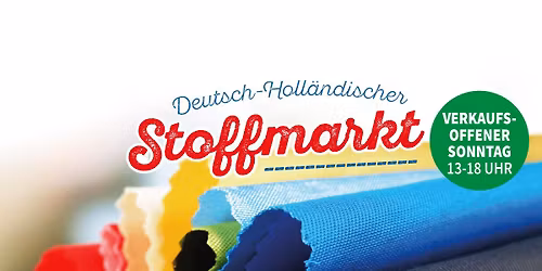 Stoff- und Tuchmarkt mit verkaufsoffenem Sonntag in Xanten