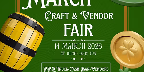March Craft & Vendor Fair