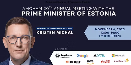 AmCham 20th Annual Meeting with the Prime Minister of Estonia