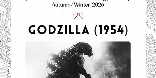 World Cinema Club Norwich Presents Godzilla