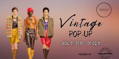 Vintage pop-up | Vol. 9 | Autumn edition
