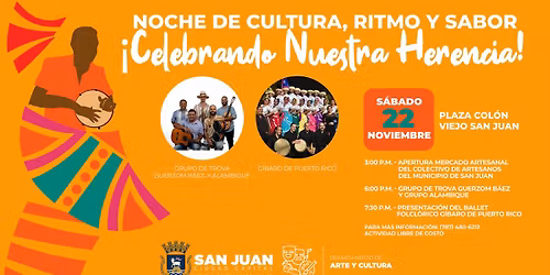 Noche de Cultura, ritmo y sabor