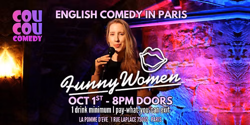 English Stand-Up Comedy in Paris: Funny Women