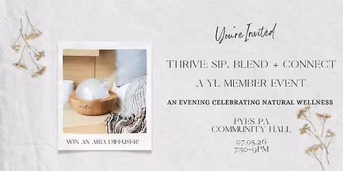 Thrive: Sip, Blend and Connect
