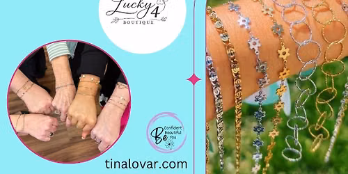Permanent Jewelry Pop-Up @ Lucky 4 Boutique