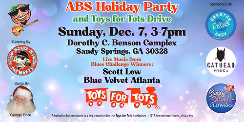 ABS Holiday Party & Toys for Tots Drive