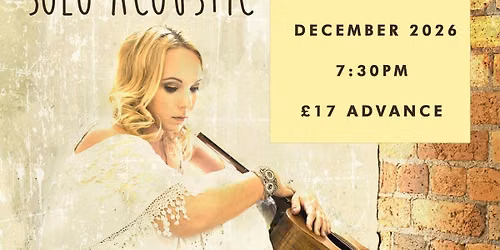 Chantel McGregor (Solo Acoustic)