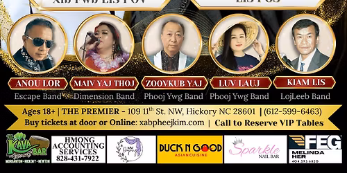 The Legend's Party - NC Hmong Music Festival