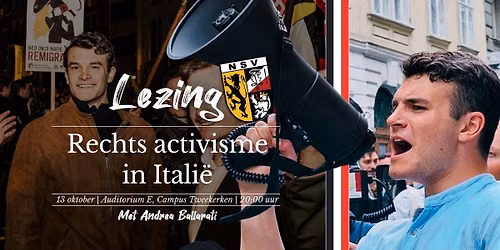 Lezing Andrea Ballarati: Rechts activisme in Itali\u00eb | NSV! Gent