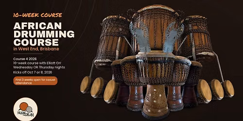 African Drumming Course West End Brisbane
