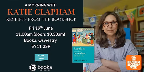 A Morning with Katie Clapham - Receipts from the Bookshop