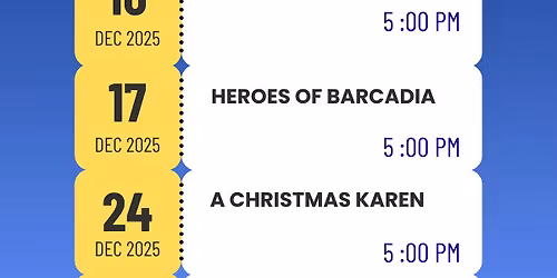 Board Game Wednesdays - December 2025