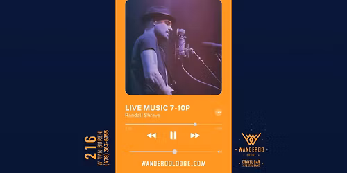 Randall Shreve LIVE at the Gravel Bar at Wanderoo Lodge