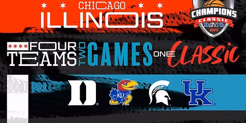Champions Classic: Michigan State vs. Duke & Kansas vs. Kentucky