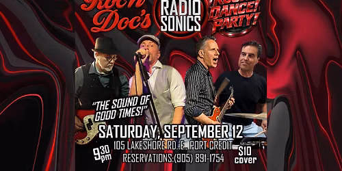 Port Credit: Roc'N Docs & The RadioSonics (Rock! Dance! Party!)