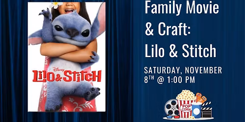 Family Movie & Craft: Lilo & Stitch