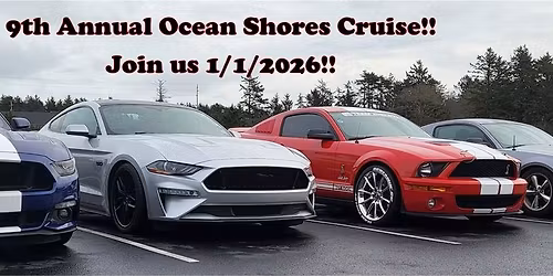 2026 Annual New Year's Day Cruise to Ocean Shores