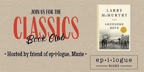 Classics Book Club at ep\u2022i\u2022logue Books