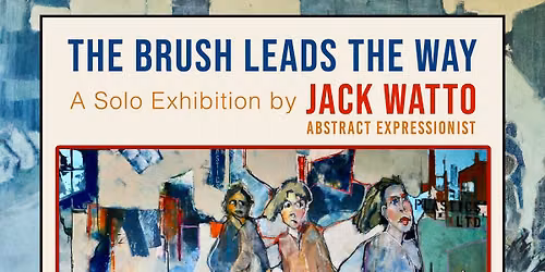 Solo art exhibition 'The Brush Leads the Way' at Lumina Gallery, Northampton NN1 1DF 6th - 13th June