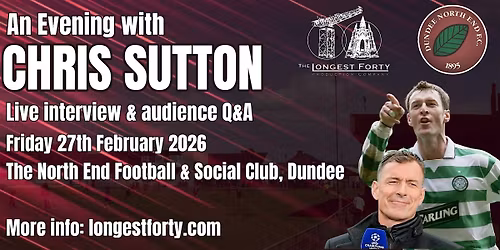 An evening with Chris Sutton