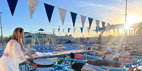 Floating Soundbath, Superstition Mountains | Skyline Pool, Mesa