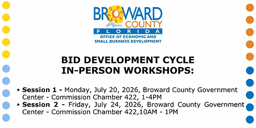 The  Bid Development Cycle In-Person Workshops