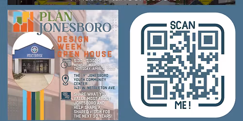 Plan Jonesboro Design Week Closing Open House