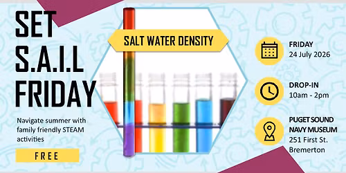 Set S.A.I.L. Friday -- Salt Water Density 