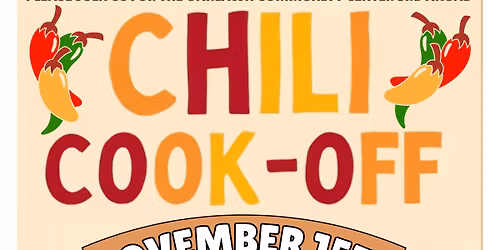 3rd annual Chili cook off