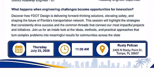 FDOT Design Excellence Impactful Engineering & Proven Results
