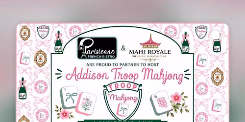 Troop Mahjong Addison Chapter Summer League | Sunday Evenings