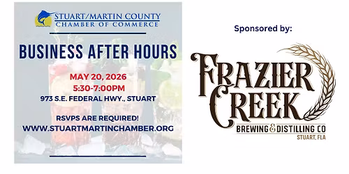 2026 May Business After Hours - Frazier Creek Brewing & Distilling Co.