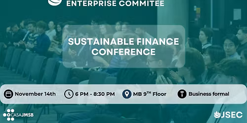 Sustainable Finance Conference