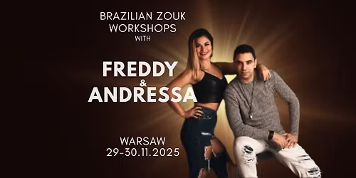 Freddy & Andressa in Warsaw!
