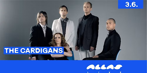 The Cardigans (SE), Allas Live, Helsinki 3.6.2026 (Loppuunmyyty)