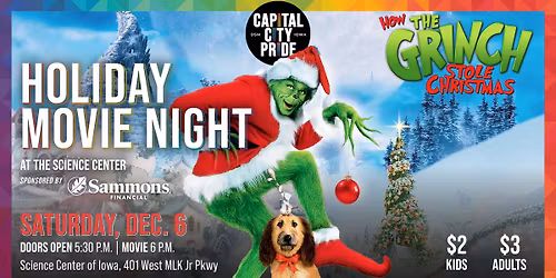 Holiday Movie Night: The Grinch Who Stole Christmas