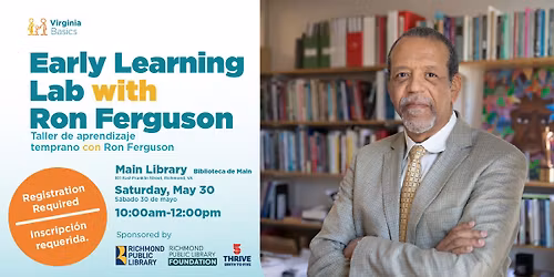 Early Learning Lab with Ron Ferguson