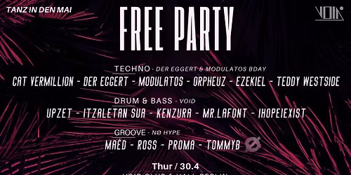 FREE PARTY - TANZ IN DEN MAI