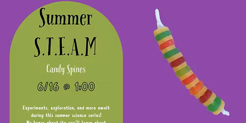 Summer STEAM: Candy Spines