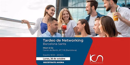 Copia de KCN Tardeo de Networking Barcelona Sants - 26 de octubre