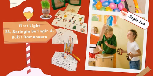 Kids Pre Christmas workshop at Bukit Damansara. 