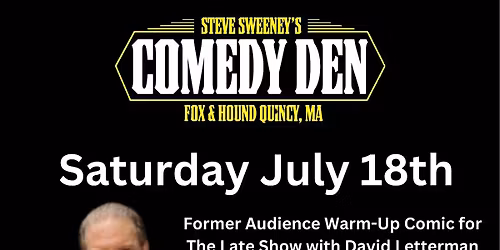 Eddie Brill at The Comedy Den